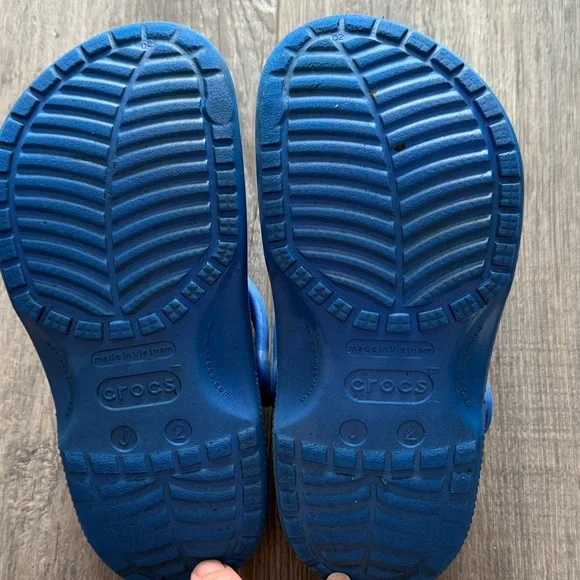 Kids Blue Clogs - Picture 2 of 4